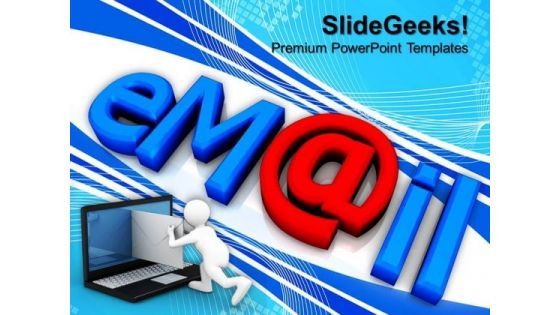 Email Computer PowerPoint Templates And PowerPoint Themes 0612