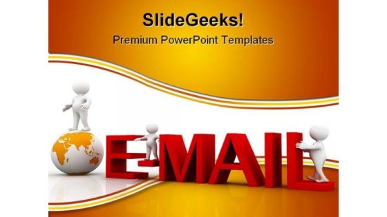 Email Internet Global PowerPoint Templates And PowerPoint Backgrounds 0111
