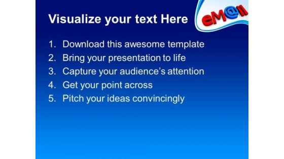Email Internet PowerPoint Templates And PowerPoint Themes 0712