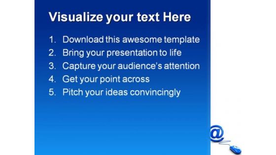 Email Internet PowerPoint Themes And PowerPoint Slides 0211