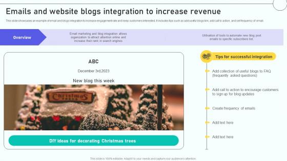 Email Marketing Automation Process Emails And Website Blogs Integration To Increase Email Marketing Automation Process Emails And Website Blogs Integration To Increase