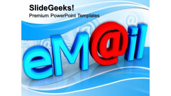 Email Network Communication PowerPoint Templates And PowerPoint Themes 0712
