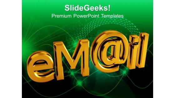 Email Technology PowerPoint Templates And PowerPoint Themes 0912