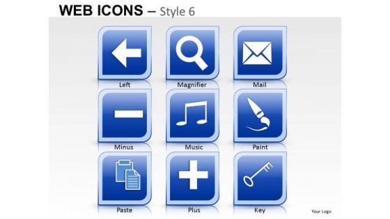 Email Web Icons PowerPoint Slides And Ppt Diagram Templates