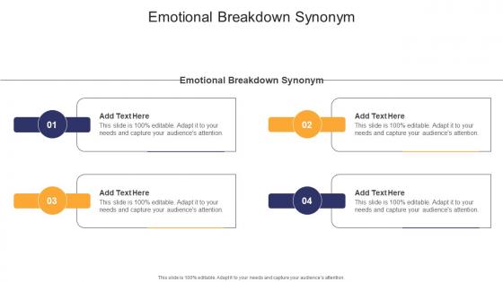 Emotional Breakdown Synonym In Powerpoint And Google Slides Cpb