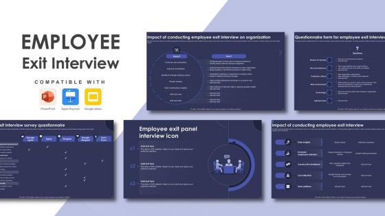 Employee Exit Interview Powerpoint Ppt Template Bundle