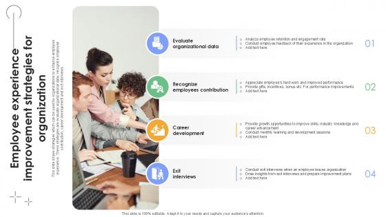 Employee Experience Improvement Strategies Plan To Develop Ppt Sample