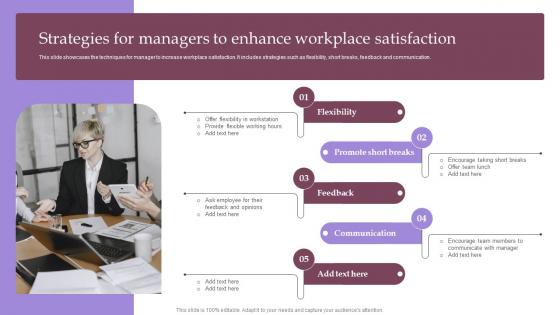 Employee Involvement Tactics Strategies For Managers To Enhance Workplace Satisfaction Clipart Pdf Employee Involvement Tactics Strategies For Managers To Enhance Workplace Satisfaction Clipart Pdf