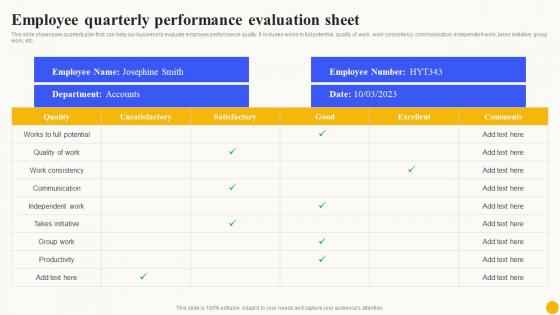 Employee Quarterly Performance Planned Workforce Enhancement Elements Pdf