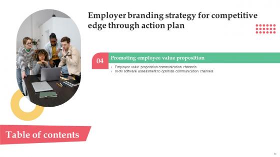 Employer Branding Strategy For Competitive Edge Through Action Plan Complete Deck