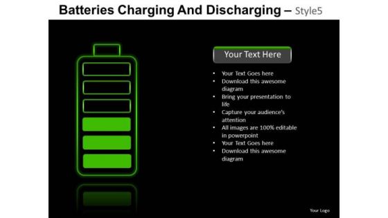 Energy Batteries Charging 5 PowerPoint Slides And Ppt Diagram Templates