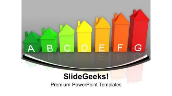 Energy Efficiency In Colorful Home PowerPoint Templates Ppt Backgrounds For Slides 0213