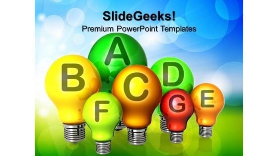 Energy Efficiency With Light Bulb Technology PowerPoint Templates And PowerPoint Themes 0712 Energy Efficiency With Light Bulb Technology PowerPoint Templates And PowerPoint Themes 0712