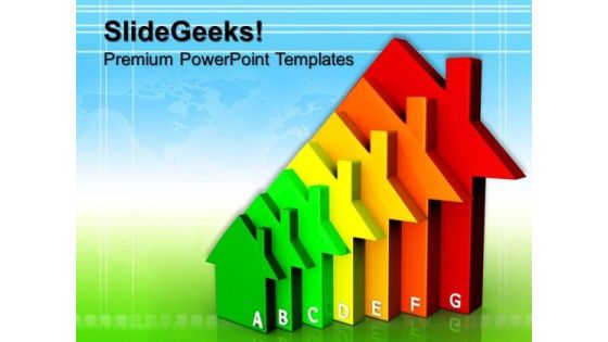 Energy Efficient Homes Geographical PowerPoint Templates And PowerPoint Themes 0812