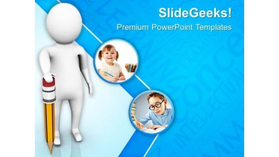Enjoy Drawing With Pencil PowerPoint Templates Ppt Backgrounds For Slides 0813