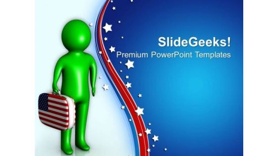 Enjoy The Holiday Of Independence Day PowerPoint Templates Ppt Backgrounds For Slides 0713