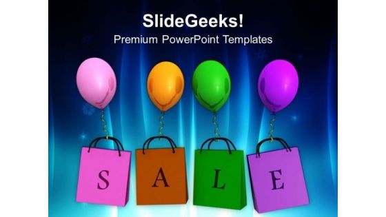 Enjoy The Shopping With Sale PowerPoint Templates Ppt Backgrounds For Slides 0513