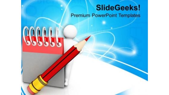 Enjoy Writing Skills For Progress PowerPoint Templates Ppt Backgrounds For Slides 0813