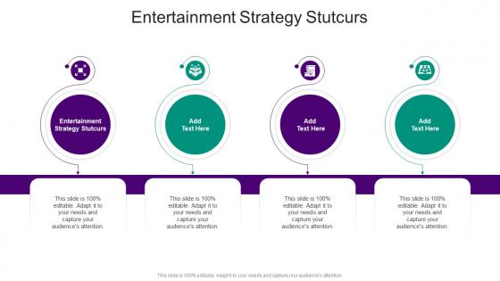 Entertainment Strategy Stutcurs In Powerpoint And Google Slides Cpb