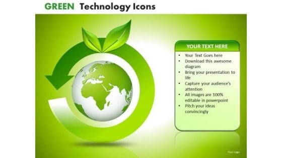 Environmentally Friendly Business Processes Green PowerPoint Templates Ppt