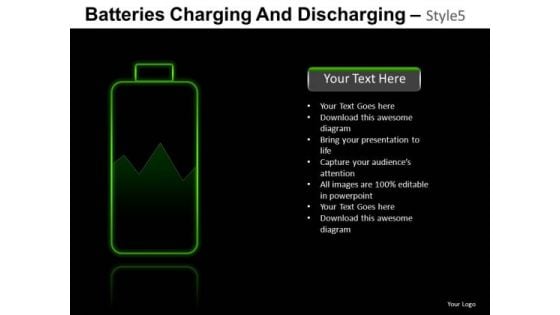 Equipment Batteries Charging 5 PowerPoint Slides And Ppt Diagram Templates