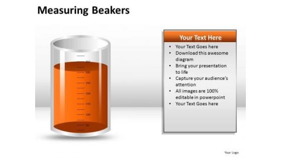 Equipment Measuring Beakers PowerPoint Slides And Ppt Diagram Templates