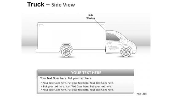 Equipment Yellow Truck PowerPoint Slides And Ppt Diagram Templates