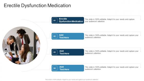Erectile Dysfunction Medication In Powerpoint And Google Slides Cpb
