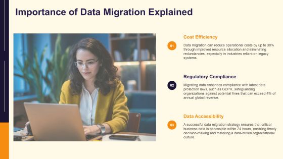Essential Data Migration Steps Explained PPT Slides AT Slide03