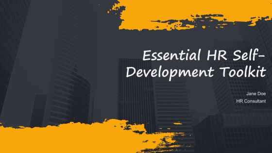 Essential Hr Self Development Toolkit PPT Presentation AT