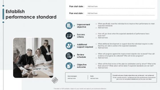Establish Performance Standard PPT PowerPoint SS Establish Performance Standard PPT PowerPoint SS