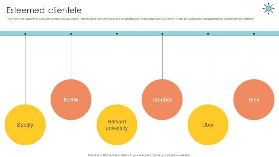 Esteemed Clientele Email Management Technology Pitch Deck Esteemed Clientele Email Management Technology Pitch Deck