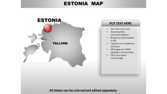 Estonia Country PowerPoint Maps