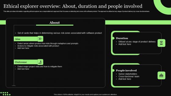 Ethical Technology Utilization Ethical Explorer Overview About Duration People Elements Pdf