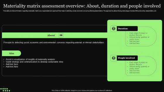 Ethical Technology Utilization Materiality Matrix Assessment Overview About Duration Download Pdf