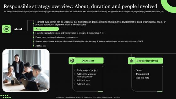 Ethical Technology Utilization Responsible Strategy Overview About Duration Information Pdf