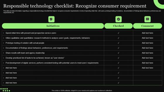 Ethical Technology Utilization Responsible Technology Checklist Recognize Download Pdf