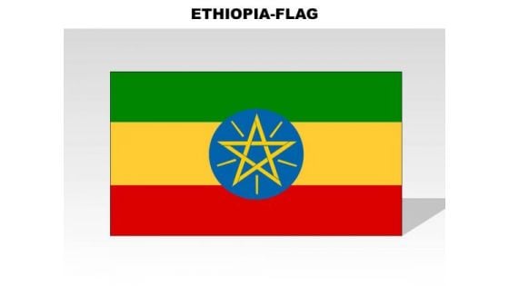 Ethiopia Country PowerPoint Flags