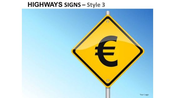 Euro Signs 3 PowerPoint Slides And Ppt Diagram Templates