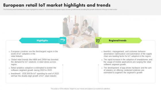 European Retail IoT Market Highlights Trends Guide For Retail IoT Solutions Analysis Diagrams Pdf