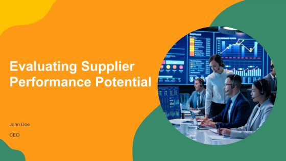 Evaluating Supplier Performance Potential PPT Demonstration AT