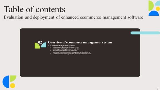 Evaluation And Deployment Of Enhanced Ecommerce Management Software Complete Deck Slide10