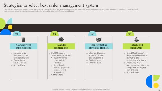 Evaluation And Deployment Of Enhanced Ecommerce Management Software Complete Deck Slide22