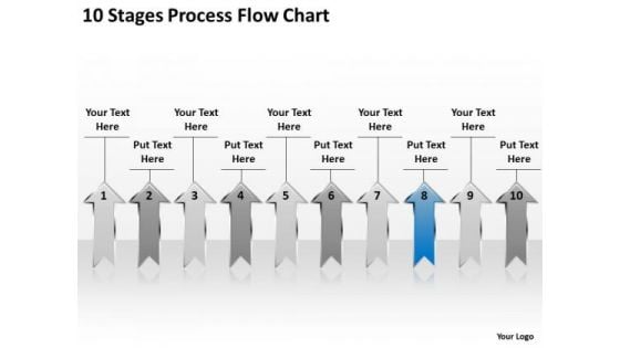 Example Of Parallel Processing 10 Stages Flow Chart PowerPoint Templates