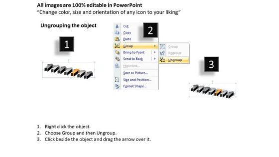 Example Of Parallel Processing 7 Stages Arrow Data Flow Diagram PowerPoint Slides Slide02