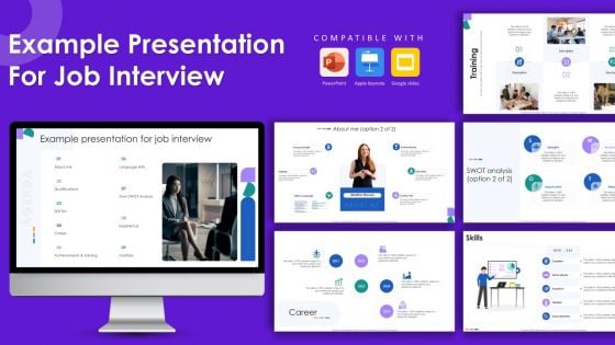 Example Presentation For Job Interview Powerpoint Presentation Slides Example Presentation For Job Interview Powerpoint Presentation Slides