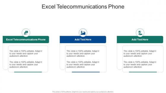 Excel Telecommunications Phone In Powerpoint And Google Slides Cpb
