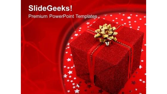 Exchange Decorative Gifts PowerPoint Templates Ppt Backgrounds For Slides 0613