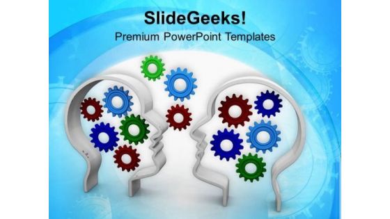 Exchanging Ideas Are Good PowerPoint Templates Ppt Backgrounds For Slides 0713