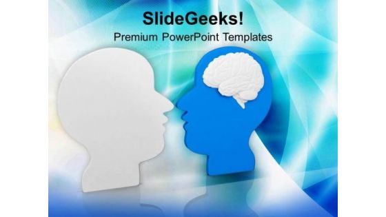 Exchanging Ideas For Upbringing Business PowerPoint Templates Ppt Backgrounds For Slides 0513